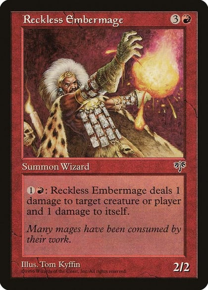 Reckless Embermage, Mirage #5198