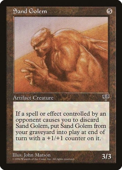 Sand Golem, Mirage #5211