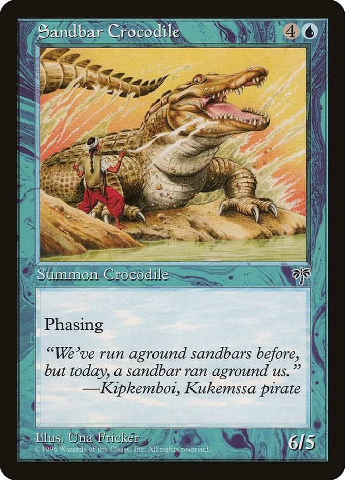 Sandbar Crocodile, Mirage #5212
