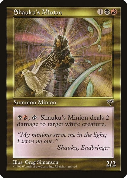 Shauku's Minion, Mirage #5229