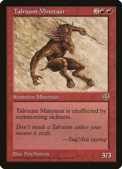 Talruum Minotaur, Mirage #5255