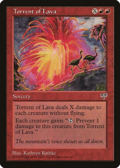 Torrent of Lava, Mirage #5269
