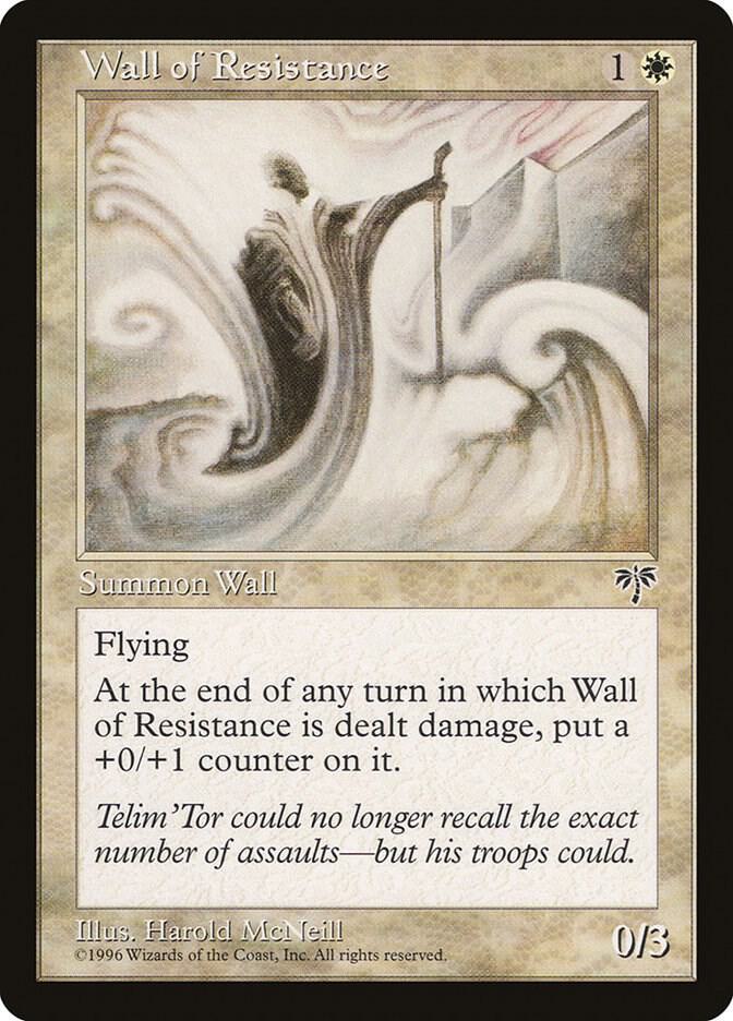 Wall of Resistance, Mirage #5290