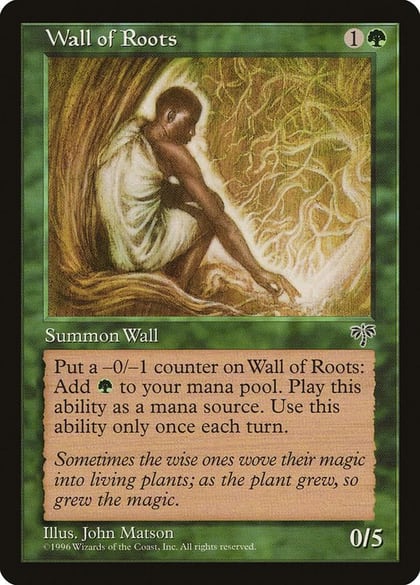 Wall of Roots, Mirage #5291