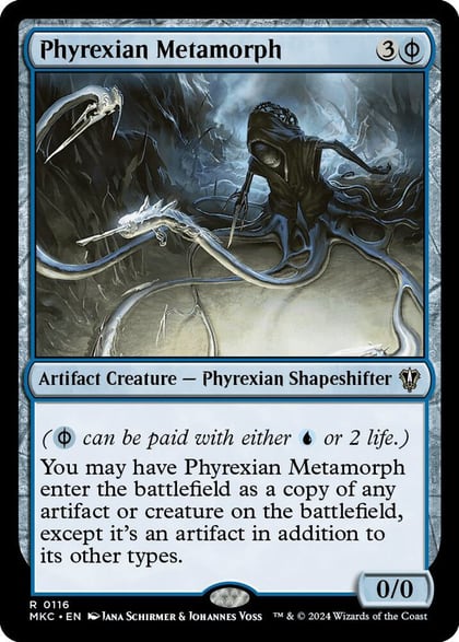 Phyrexian Metamorph, Commander: Murders at Karlov Manor 116