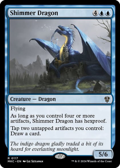 Shimmer Dragon, Commander: Murders at Karlov Manor 117