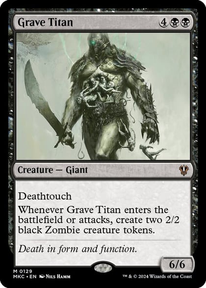 Grave Titan, Commander: Murders at Karlov Manor 129