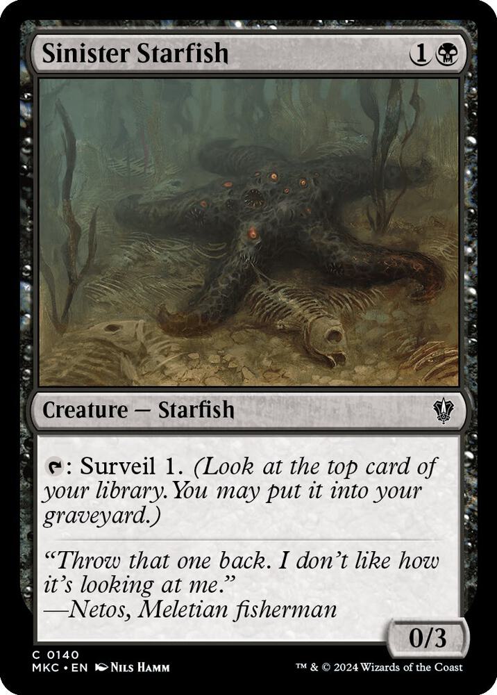 Sinister Starfish, Commander: Murders at Karlov Manor 140