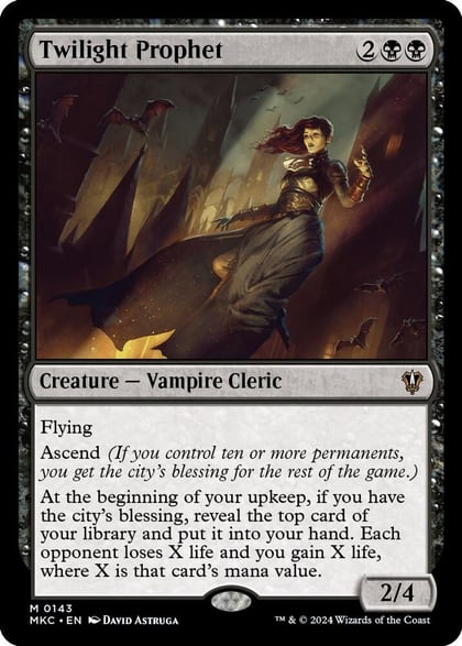 Twilight Prophet, Commander: Murders at Karlov Manor 143