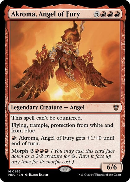 Akroma, Angel of Fury, Commander: Murders at Karlov Manor 146