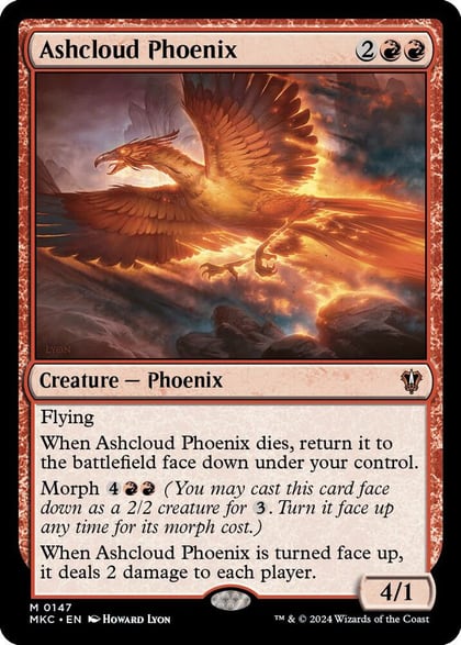 Ashcloud Phoenix, Commander: Murders at Karlov Manor 147