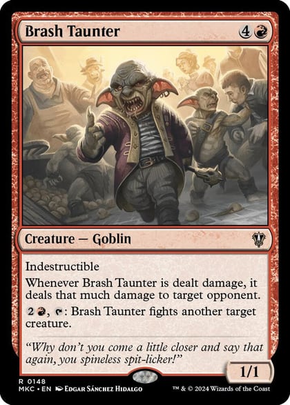 Brash Taunter, Commander: Murders at Karlov Manor 148
