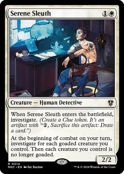 Serene Sleuth, Commander: Murders at Karlov Manor 14
