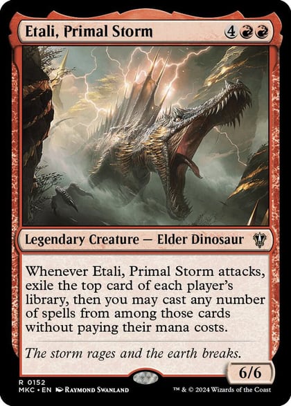 Etali, Primal Storm, Commander: Murders at Karlov Manor 152