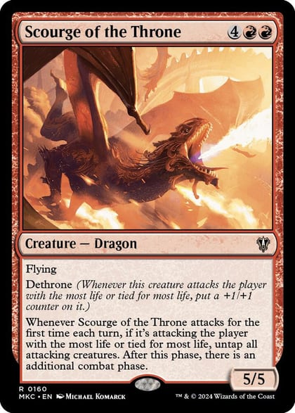 Scourge of the Throne, Commander: Murders at Karlov Manor 160