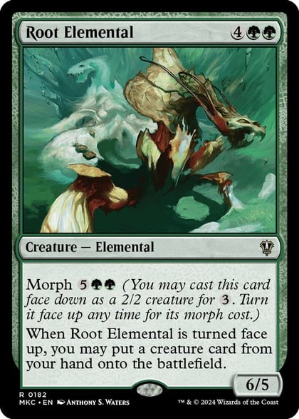 Root Elemental, Commander: Murders at Karlov Manor 182