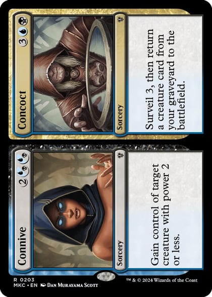 Connive // Concoct, Commander: Murders at Karlov Manor 203