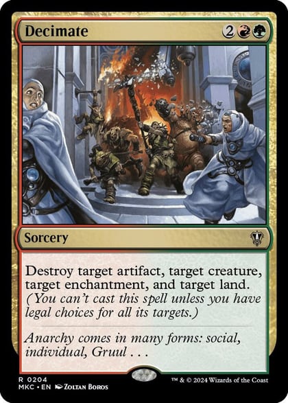 Decimate, Commander: Murders at Karlov Manor 204