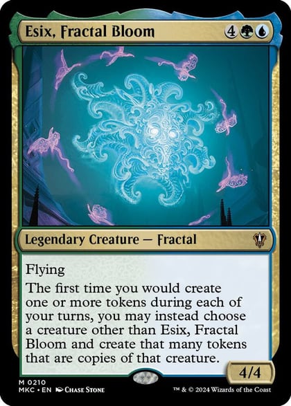 Esix, Fractal Bloom, Commander: Murders at Karlov Manor 210