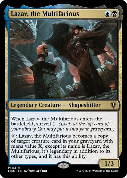 Lazav, the Multifarious, Commander: Murders at Karlov Manor 214