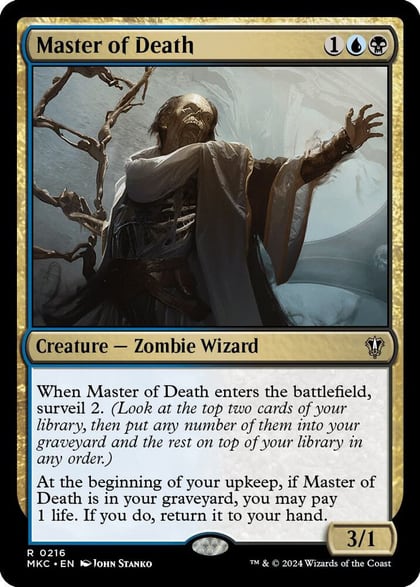 Master of Death, Commander: Murders at Karlov Manor 216