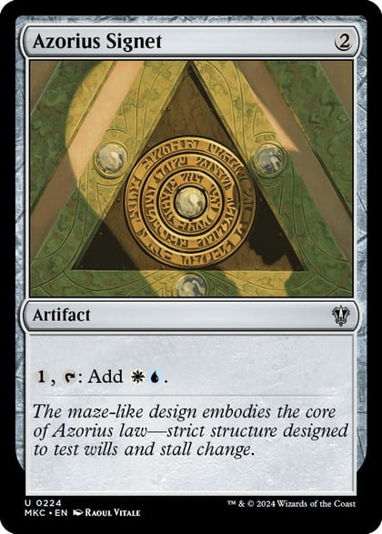 Azorius Signet, Commander: Murders at Karlov Manor 224