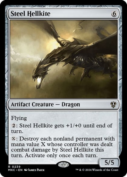 Steel Hellkite, Commander: Murders at Karlov Manor 239