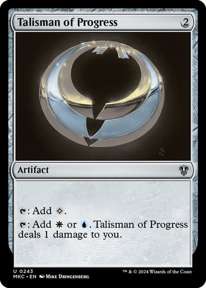 Talisman of Progress, Commander: Murders at Karlov Manor 243