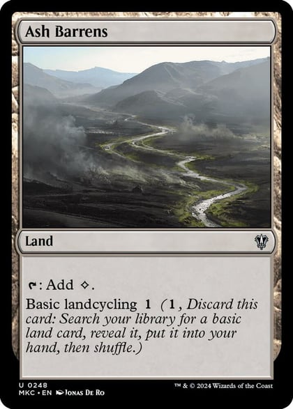 Ash Barrens, Commander: Murders at Karlov Manor 248