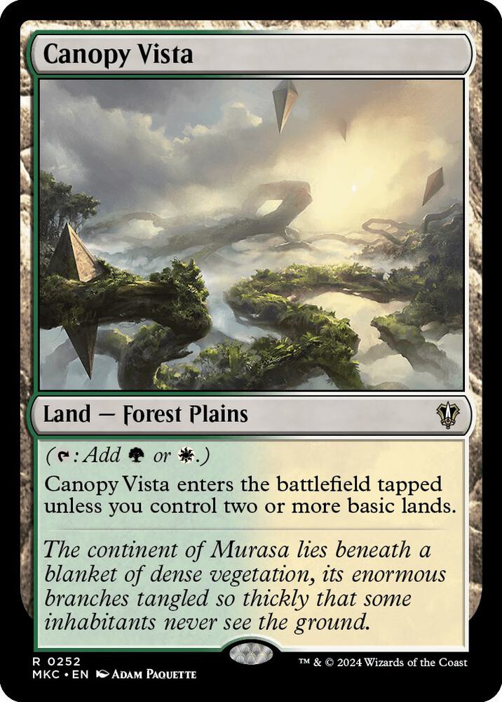 Canopy Vista, Commander: Murders at Karlov Manor 252