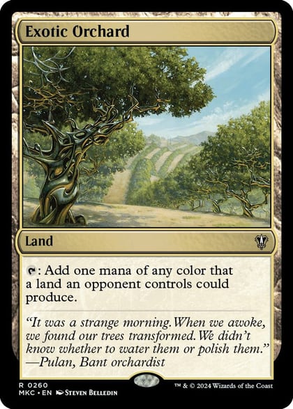 Exotic Orchard, Commander: Murders at Karlov Manor 260