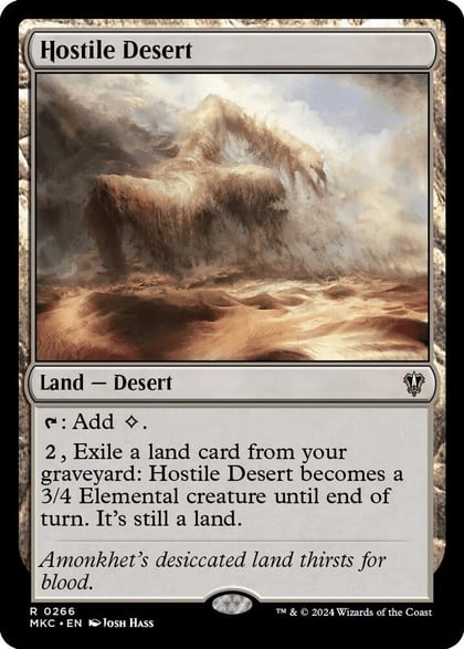 Hostile Desert, Commander: Murders at Karlov Manor 266
