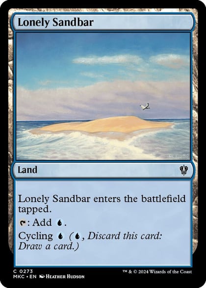 Lonely Sandbar, Commander: Murders at Karlov Manor 273