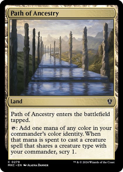 Path of Ancestry, Commander: Murders at Karlov Manor 279