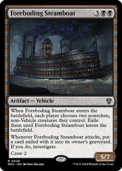 Foreboding Steamboat, Commander: Murders at Karlov Manor 28