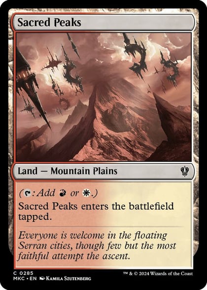 Sacred Peaks, Commander: Murders at Karlov Manor 285