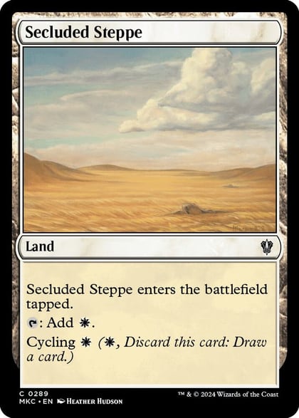 Secluded Steppe, Commander: Murders at Karlov Manor 289