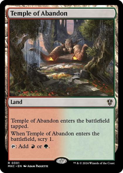 Temple of Abandon, Commander: Murders at Karlov Manor 301