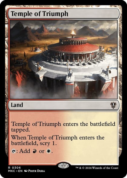 Temple of Triumph, Commander: Murders at Karlov Manor 306