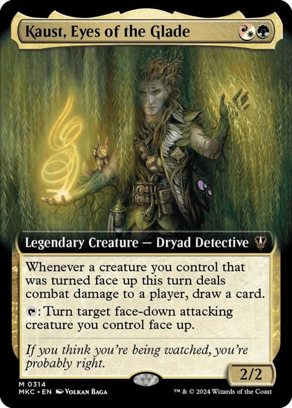 Kaust, Eyes of the Glade (Extended Art), Commander: Murders at Karlov Manor 314