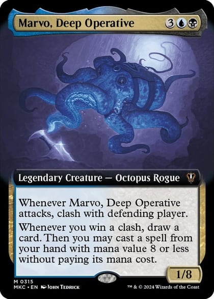 Marvo, Deep Operative (Extended Art), Commander: Murders at Karlov Manor 315