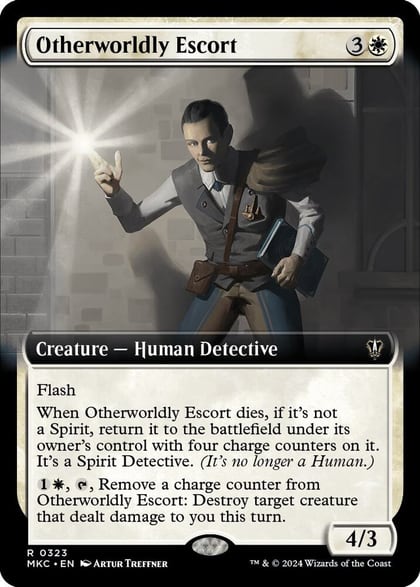 Otherworldly Escort (Extended Art), Commander: Murders at Karlov Manor 323