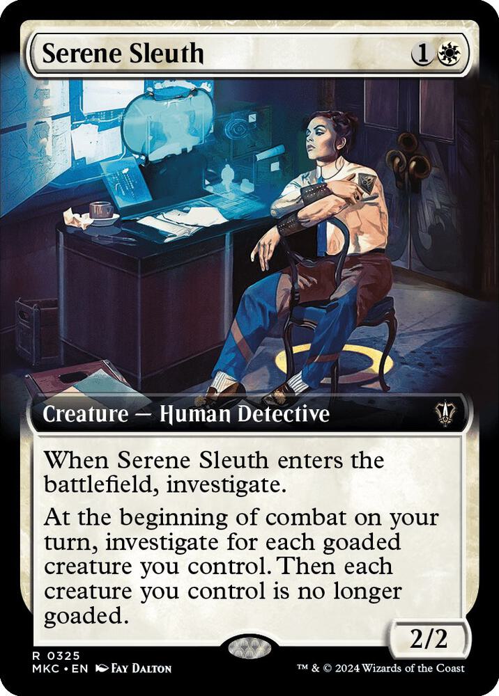 Serene Sleuth (Extended Art), Commander: Murders at Karlov Manor 325
