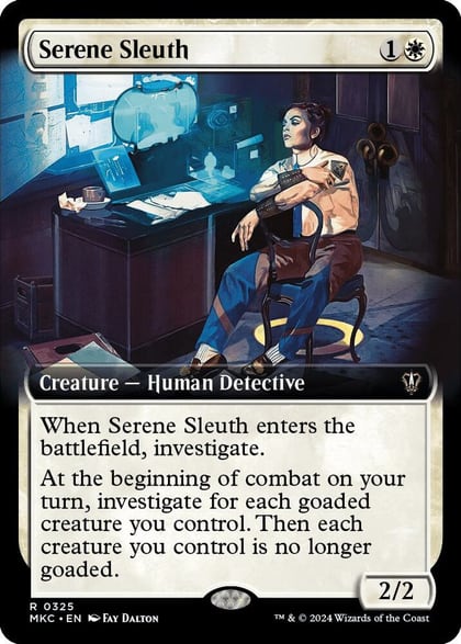 Serene Sleuth (Extended Art), Commander: Murders at Karlov Manor 325