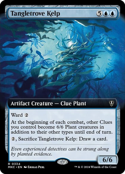 Tangletrove Kelp (Extended Art), Commander: Murders at Karlov Manor 334