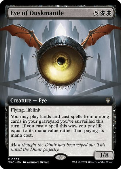 Eye of Duskmantle (Extended Art), Commander: Murders at Karlov Manor 337