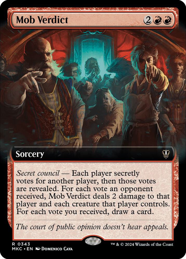 Mob Verdict (Extended Art), Commander: Murders at Karlov Manor 343