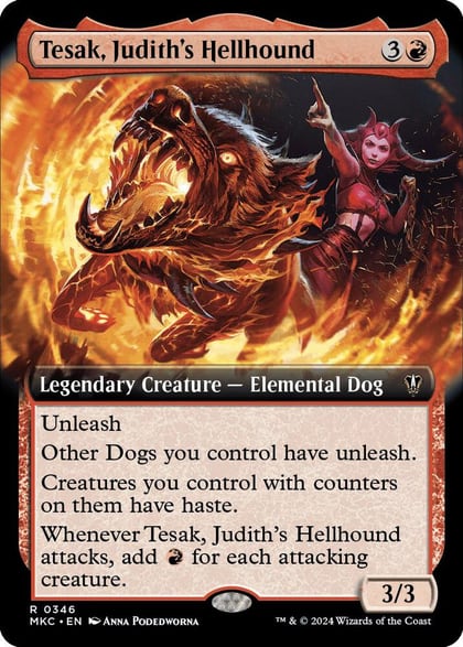 Tesak, Judith's Hellhound (Extended Art), Commander: Murders at Karlov Manor 346