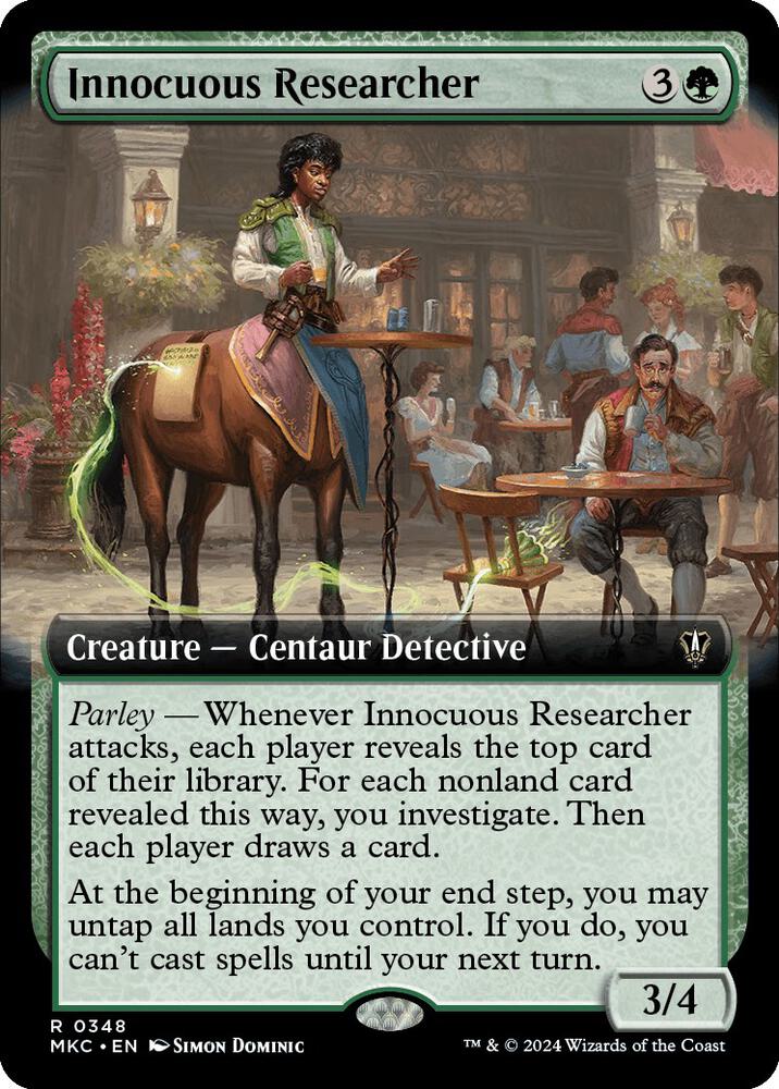 Innocuous Researcher (Extended Art), Commander: Murders at Karlov Manor 348