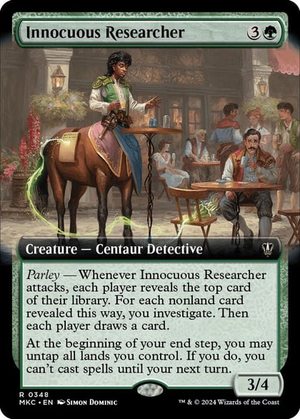 Innocuous Researcher (Extended Art), Commander: Murders at Karlov Manor 348
